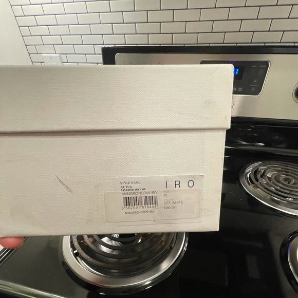 IRO men’s shoes size eu 40 white - Picture 7 of 8